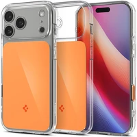 Spigen Ultra Hybrid T MagSafe kryt iPhone 17 Pro glossy orange - Puzdra