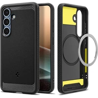 Spigen Rugged Armor MagSafe kryt Samsung Galaxy S25+ matne čierny - Puzdra