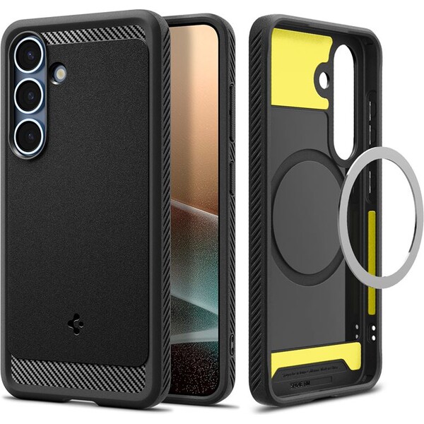 E-shop Spigen Rugged Armor MagSafe kryt Samsung Galaxy S25+ matne čierny