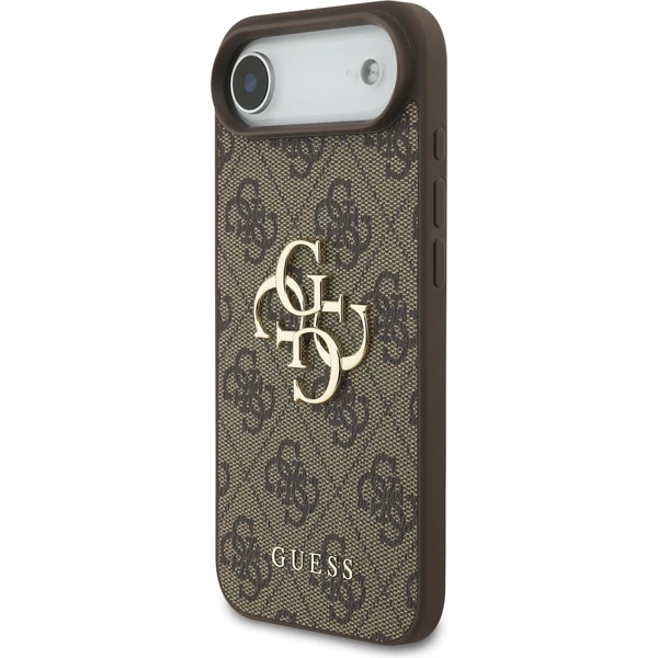 Guess PU 4G Metal Logo Strap kryt iPhone Air hnedý - Puzdra - Obrázok 8e8026ae367b4fbbaf74af6068f93671
