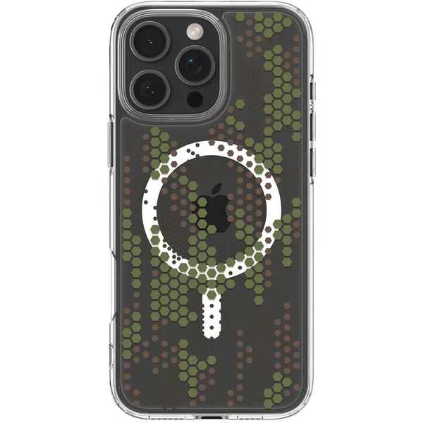 Spigen Ultra Hybrid MagSafe kryt iPhone 16 Pro Max digital camo - Puzdra - Obrázok 8ea0d214322b40a38baf88f5054b15da