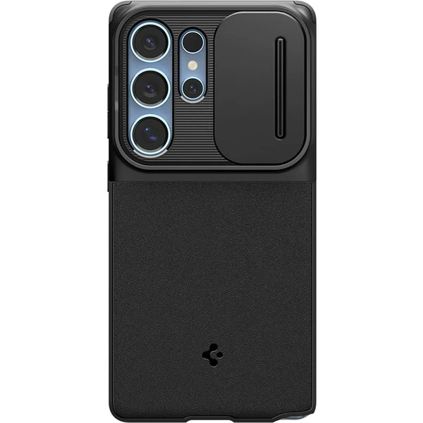 Spigen Optik Armor kryt Samsung Galaxy S25 Ultra čierny - Puzdra - Obrázok 8ec90c49a20f4038a4b14cf22132ef97