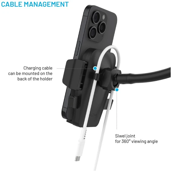 FIXED Iconiq Flex XL univerzálny držiak do auta na sklo alebo na palubnú dosku čierny - Držiaky - Obrázok 8ee16168099a4ae7b0ce56b55248223a