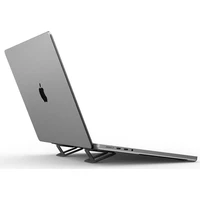 Spigen Slim Fold Laptop Stand LD201-S2 stojanček pre notebook/MacBook čierny - Stojany