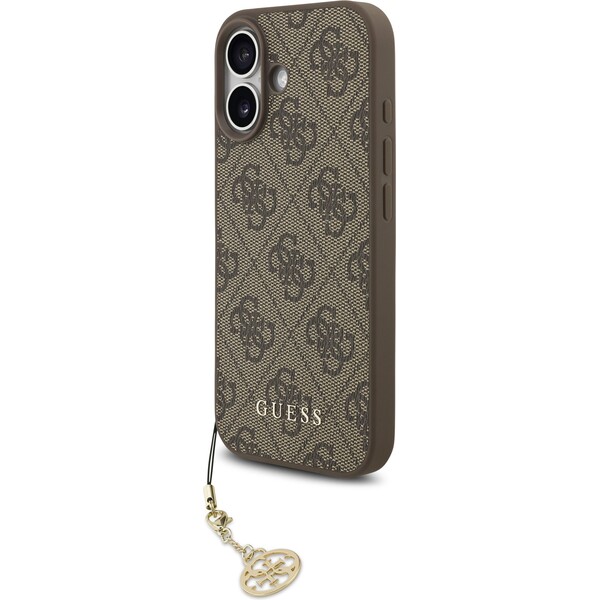 E-shop Guess 4G Charm kryt iPhone 17 hnedý