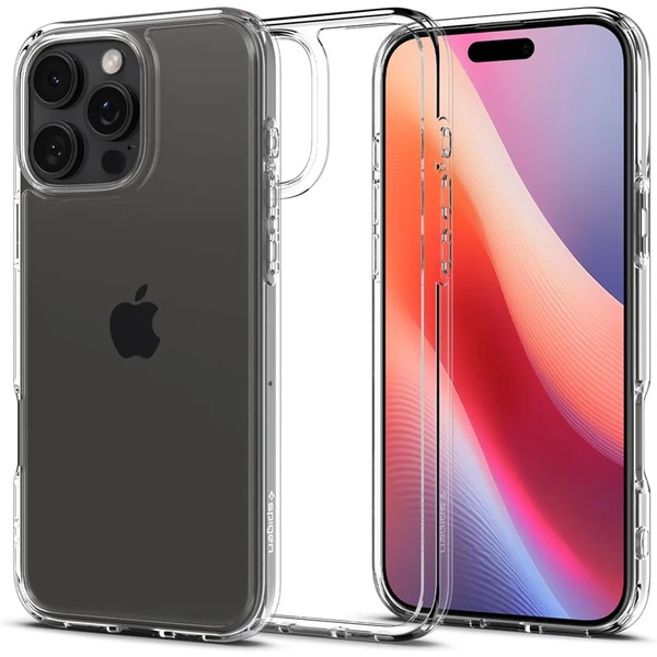 Spigen Ultra Hybrid kryt iPhone 16 Pro Max crystal clear - Puzdra - Hlavný obrázok