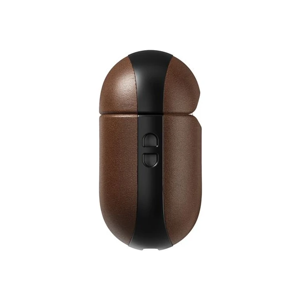 Nomad Modern Leather púzdro Apple Airpods 4 tmavo hnedé - Puzdra - Obrázok 8f24e9faa6cb4a68a12915dce284aeed