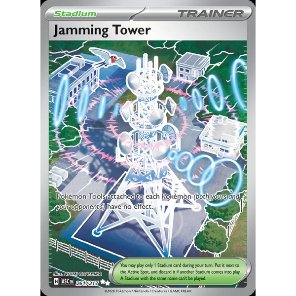 Jamming Tower (ASC 261) - Ascended Heroes [Holo] - Kusové karty - Hlavný obrázok