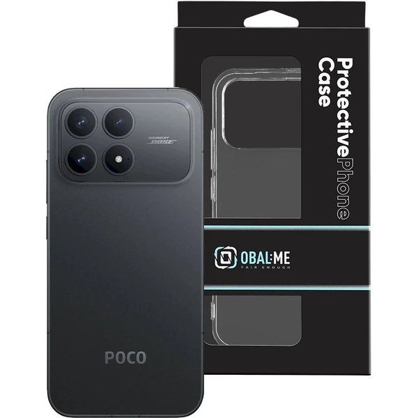 OBAL:ME TPU kryt Xiaomi Poco F8 Pro priehľadný - Puzdra - Obrázok 8f627f7a5dc9431db469c350a65ae639