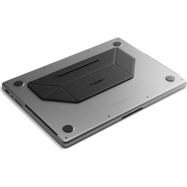 Spigen Slim Fold Laptop Stand LD201-S3 stojanček pre notebook/MacBook čierny - Stojany - Obrázok 8f69bc4306044814aa49084d5e7f9d87