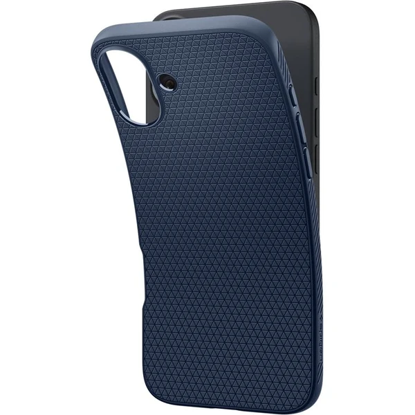 Spigen Liquid Air kryt iPhone 16 navy blue - Puzdra - Obrázok 8f69fd36583f45de8c7af07adce10376