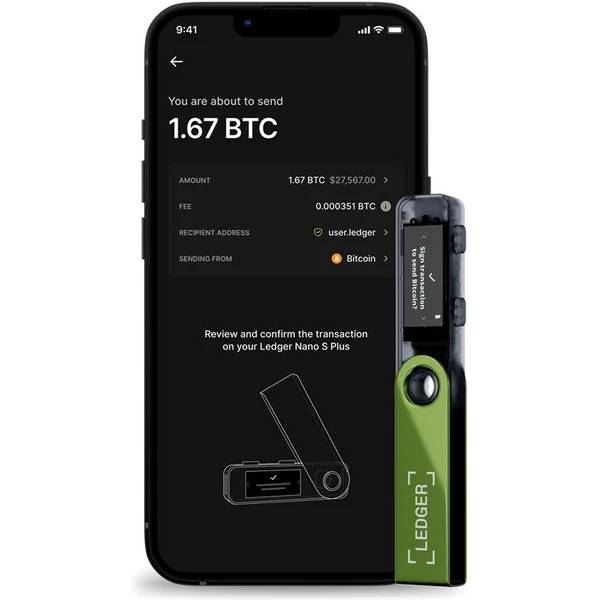 Ledger Nano S Plus krypto peňaženka (Android/MacOS/Windows/Ubuntu) Oxidate Green - Krypto peňaženky - Obrázok 8f8a3840fcc145d1947e270bb9ae3e1c