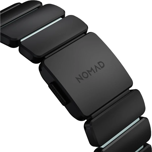 Nomad Stratos Band FKM remienok Apple Watch 45/46/49mm Black Titanium/Icy Blue - Remienky - Obrázok 8fab6ed174a44d4f9099504ae41174ce