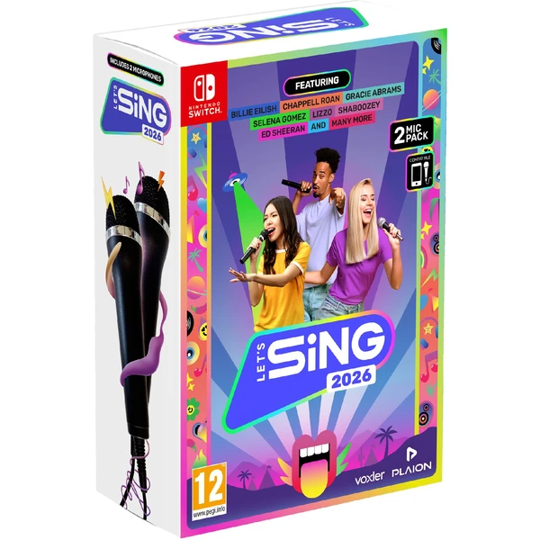Let's Sing 2026 + 2 mikrofóny (Switch) - Hry na Nintendo Switch - Obrázok 900K000K01
