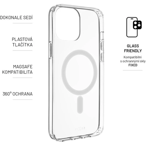 FIXED MagPure kryt s Magsafe Samsung Galaxy S25 FE číry - Puzdra - Obrázok 900c42f70b99450da0a5fb8c615d0ea4