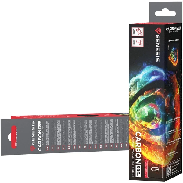 Genesis Carbon 500 M Fire G2 Podložka pod myš - Podložky - Obrázok 9012000L01