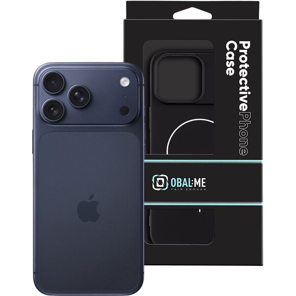 OBAL:ME MagNetix Matný TPU kryt Apple iPhone 17 Pro Max čierny - Puzdra - Obrázok 902515c54d0a4c999d4e0a7b1fb6d351