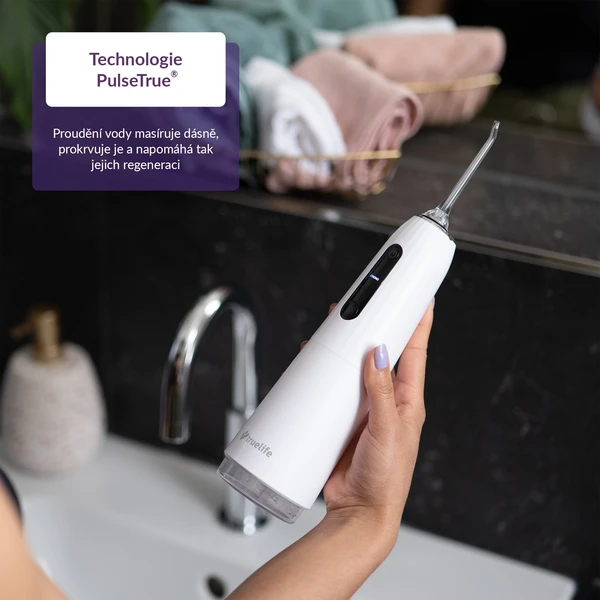 TrueLife AquaFloss Compact C200 ústna sprcha biela - Ústne sprchy - Obrázok 902852438cb049638459605323528dcc