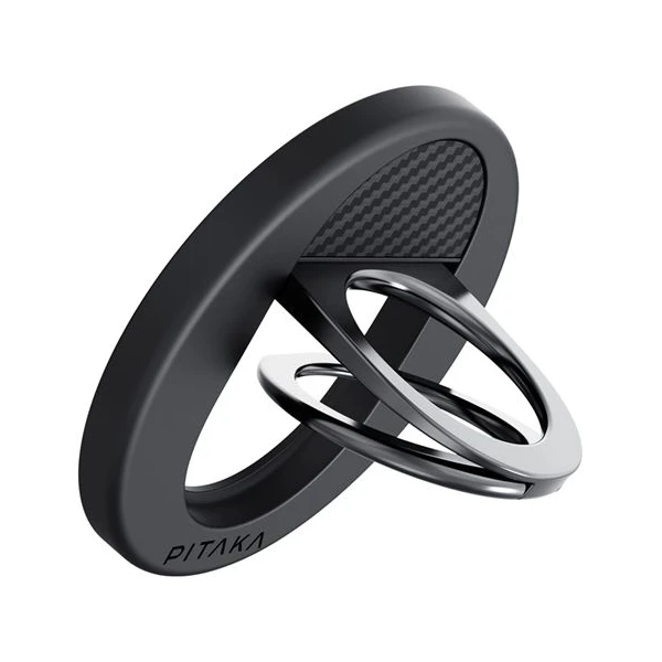 Pitaka MagEZ Grip 3 MagSafe držiak/stojanček na telefón Black/grey - Držiaky - Hlavný obrázok