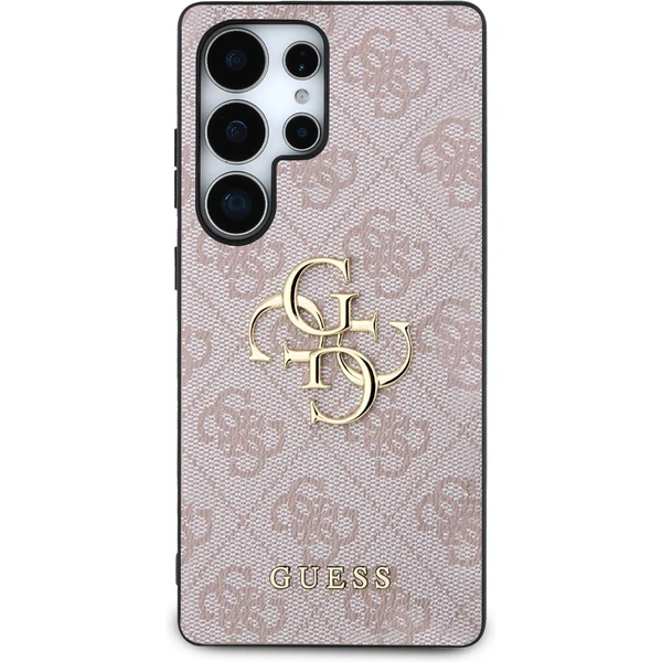 Guess PU 4G Metal Logo kryt Samsung Galaxy S25 Ultra ružový - Puzdra - Obrázok 9068f7d133bc4eec953c2883c89e8c57