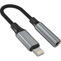 FIXED Link hliníková redukce Lightning na 3,5mm jack, vesmírně šedá - Káble a redukcie