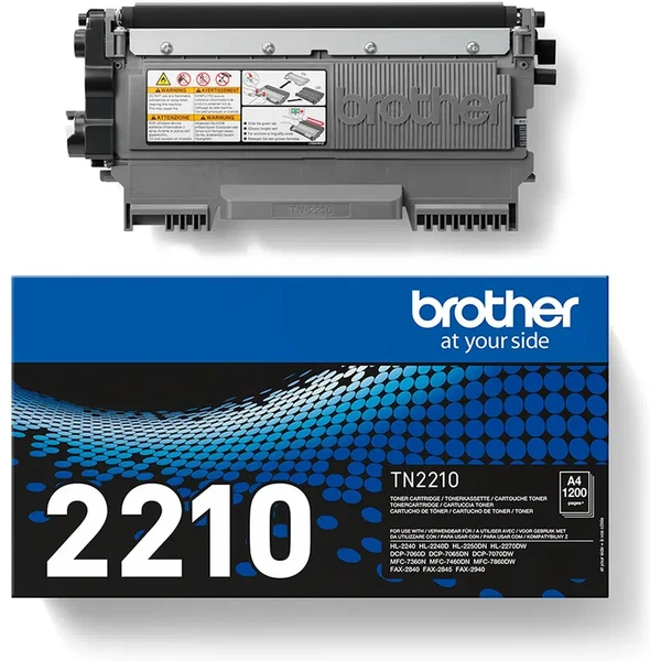 Brother TN2210 tonerová kazeta čierna - Tonery - Hlavný obrázok