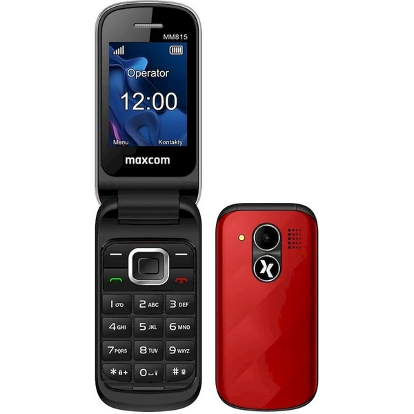 MaxCom MM815 červený - Mobilné telefóny - Hlavný obrázok