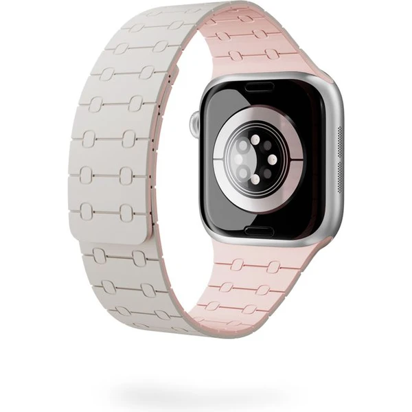 Epico Magnetic+ silikónový remienok pre Apple Watch 42/41/40/38mm hviezdne biely - Remienky - Obrázok 90SJ000K01