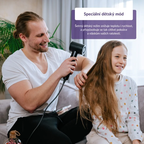 TrueLife HairDryer D9 sušič vlasov čierny - Fény na vlasy - Obrázok 90Y9000O01