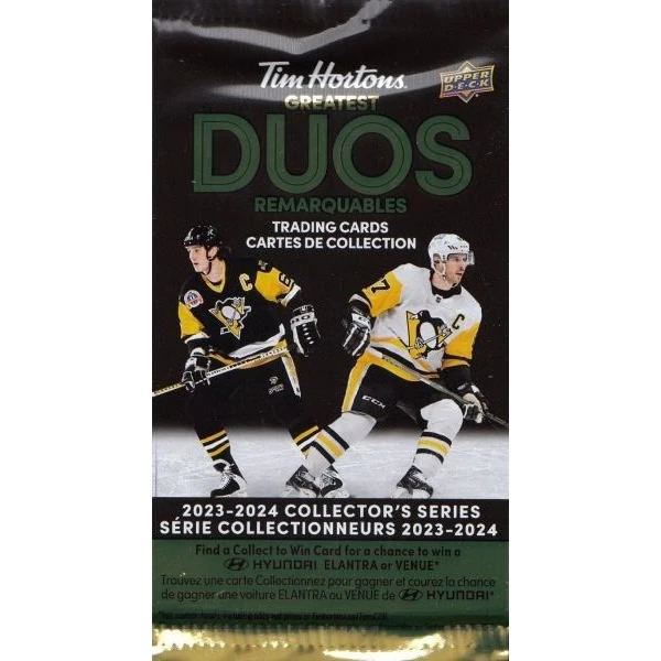Hokejové karty 2023-24 Upper Deck Tim Hortons Greatest Duos Hockey Hobby Balíček - Hokejové karty - Hlavný obrázok