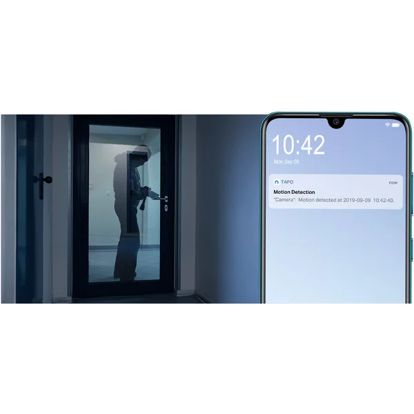 TP-Link Tapo C100 biela - IP kamery - Obrázok 90YT000501