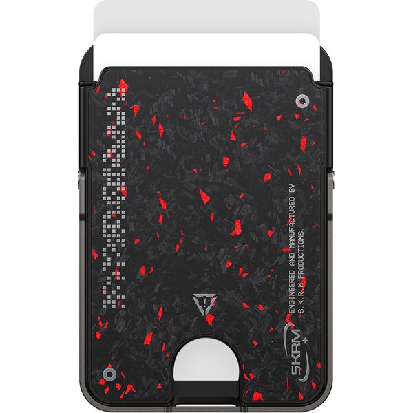 SKINARMA Vektor MagSafe držiteľ kariet peňaženka so stojanom Black/Red - Peňaženky - Obrázok 90c1fcee5bfa428893ecb257970ab204