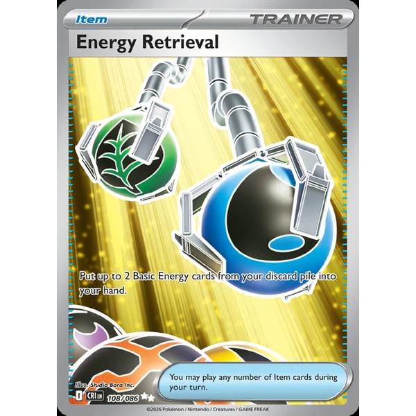 Energy Retrieval (CRI 108) - Chaos Rising [Holo] - Kusové karty - Hlavný obrázok