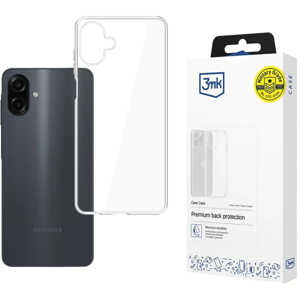 3mk Clear Case kryt Samsung Galaxy A07 4G - Puzdra - Hlavný obrázok