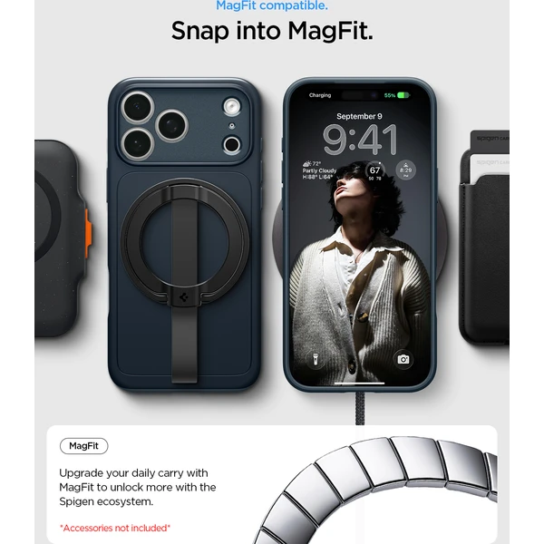 Spigen Thin Fit MagSafe kryt iPhone 18 Pro Max/17 Pro Max metal slate - Puzdra - Obrázok 911a83ccb19d45d1bc485ca5fe610194