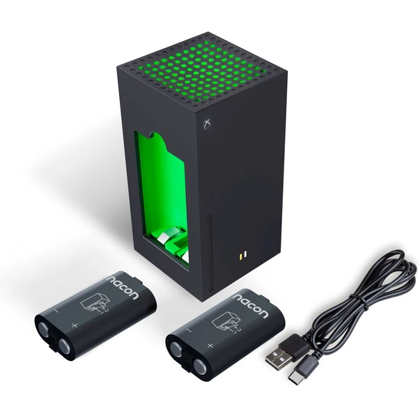 Nacon XBXBATTERYBOX nabíjacia stanica s 2 batériami pre Xbox Series X|S a Xbox One - Nabíjačky - Obrázok 914D000N01