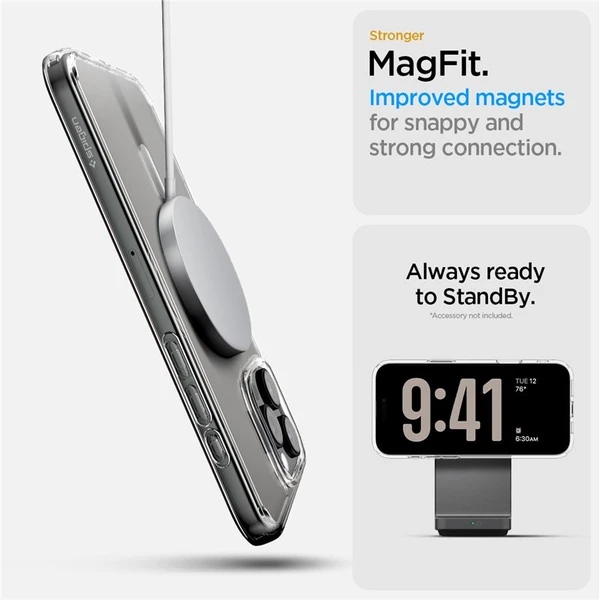 Spigen Ultra Hybrid T MagSafe kryt iPhone 16 Pro Max biely - Puzdra - Obrázok 9155d87f0d984122a573f5cc044a8e90