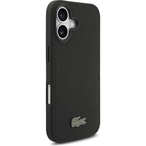 Lacoste Iconic Petit Pique MagSafe kryt + peňaženka iPhone 17 čierny - Puzdra - Obrázok 915859c4098e4240811fdabf277cae53