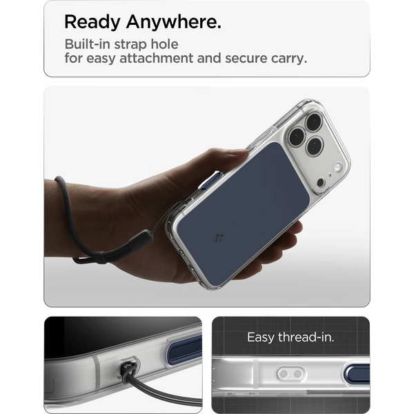 Spigen Ultra Hybrid T MagSafe kryt iPhone 18 Pro Max/17 Pro Max matná modrá - Puzdra - Obrázok 917b8e03416e4051946cbe7cebefe388