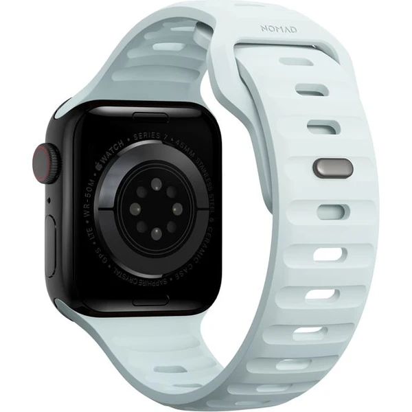 Nomad Sport Strap S/M remienok pre Apple Watch 42/41/40/38mm Ice Blue Glow - Remienky - Obrázok 918c1d68d702430ab4bb96d7c3c23b0b