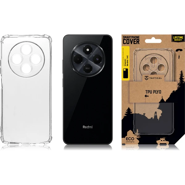 Tactical TPU Plyo kryt Xiaomi Redmi 14C 4G/Poco C75 číry - Puzdra - Obrázok 918f1c26bdc04444b0082ea4b64fe30a