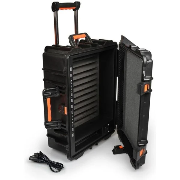 PORT CONNECT Rolling charging cabinet, nabíjacia prepravná skriňa, čierny - Nabíjačky - Hlavný obrázok
