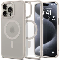 Spigen Ultra Hybrid MagSafe iPhone 15 Pro béžový - Puzdra