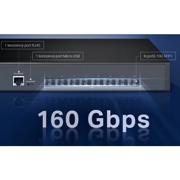 TP-LINK TL-SX3008F switch - Switche - Obrázok 91BW000501