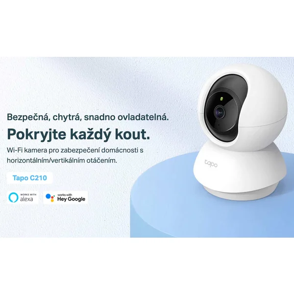 TP-Link Tapo C210 biela - IP kamery - Obrázok 91HW600301