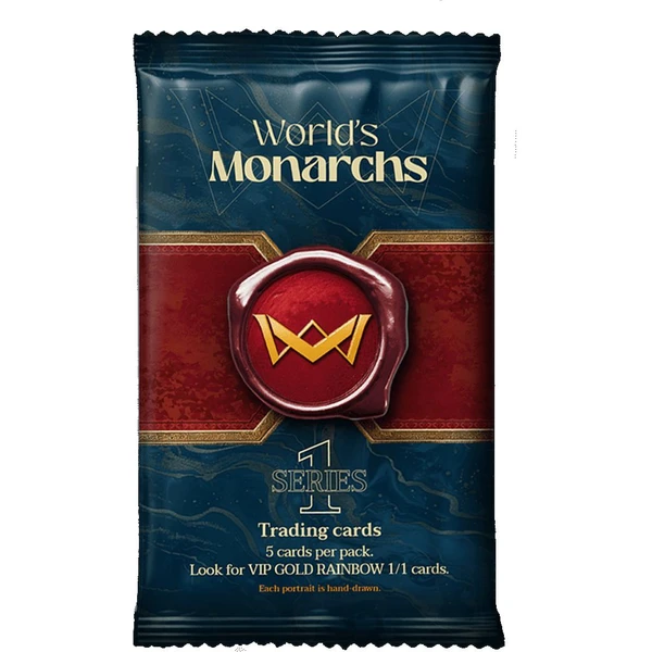 Zberateľské karty 2025 World's Monarchs - Series 1 booster - Zberateľské karty a nálepky - Hlavný obrázok