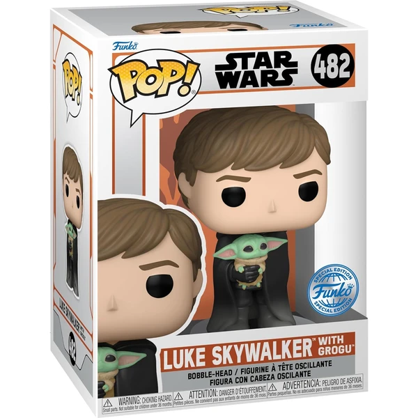 Funko POP! & Tee Box: SW The Mandalorian Luke w/ Grogu L - Darčekové sady - Obrázok 91L3000P01