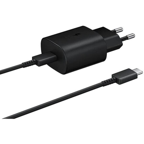 Samsung 25W USB-C nabíjačka s káblom čierna (Bulk)