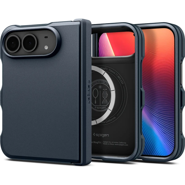 Spigen Tough Armor Pro MagSafe kryt iPhone 18 Fold metal slate - Puzdra - Hlavný obrázok