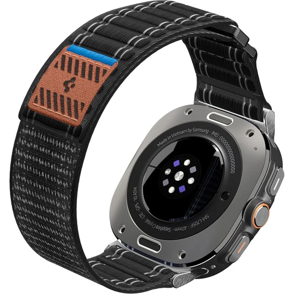 Spigen Fabric Band remienok (suchý zips) Samsung Galaxy Watch Ultra 47mm čierny - Remienky - Obrázok 91b2f51ee93b4f47b998ce6efe4182f3